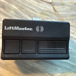 LiftMaster 373LM Garage Door Opener Remote 3 Button Visor Clip‎ Black